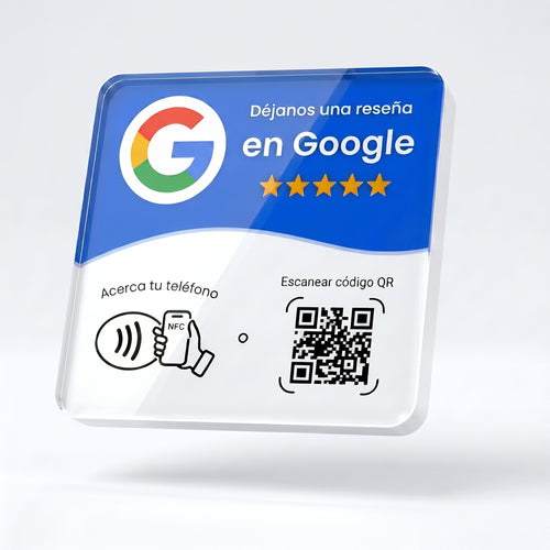 Placa Google Reviews